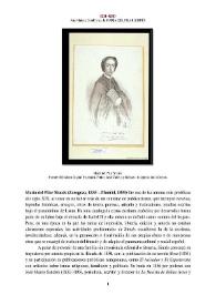 María del Pilar Sinués (Zaragoza, 1835 – Madrid, 1893) [Semblanza] / Ana Mateos | Biblioteca Virtual Miguel de Cervantes