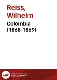 Colombia (1868-1869) | Biblioteca Virtual Miguel de Cervantes