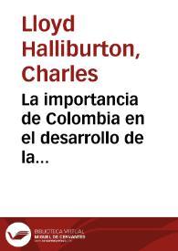 La importancia de Colombia en el desarrollo de la poesía hispanoamericana : 1825-1963 | Biblioteca Virtual Miguel de Cervantes
