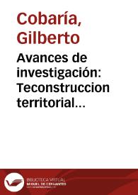 Avances de investigación: Teconstruccion territorial del pueblo U'wa | Biblioteca Virtual Miguel de Cervantes