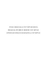 Consideracions al voltant de la transmissió impresa de les obres dels escriptors del segle  XV; sobre Miquel Ortigues  / Marinela Garcia Sempere | Biblioteca Virtual Miguel de Cervantes