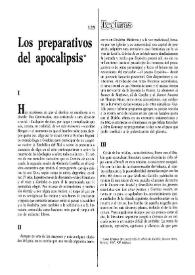 Los preparativos del apocalipsis / Daniel Freidemberg | Biblioteca Virtual Miguel de Cervantes