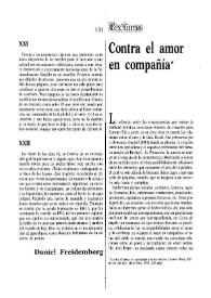 Contra el amor en compañía / Consuelo Triviño | Biblioteca Virtual Miguel de Cervantes
