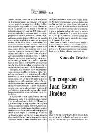 Un congreso en Juan Ramón Jiménez / Arturo del Villar | Biblioteca Virtual Miguel de Cervantes
