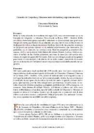 Gonzalo de Céspedes y Meneses entre imitación y experimentación / Giovanna Fiordaliso | Biblioteca Virtual Miguel de Cervantes