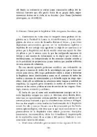 G. Mounin: "Claves para la lingüística". Edit. Anagrama, Barcelona, 1969 / Violeta Demonte | Biblioteca Virtual Miguel de Cervantes