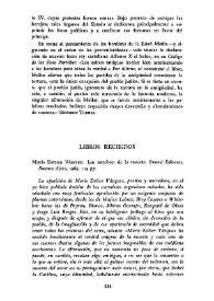 Cuadernos hispanoamericanos, núm. 184 (abril de 1965). Libros recibidos | Biblioteca Virtual Miguel de Cervantes