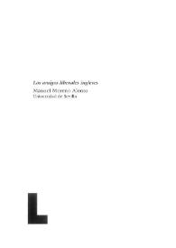 Los amigos liberales ingleses / Manuel Moreno Alonso | Biblioteca Virtual Miguel de Cervantes