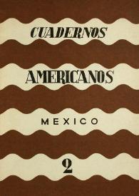 Cuadernos americanos. Año XV, vol. LXXXVI, núm. 2, marzo-abril de 1956 | Biblioteca Virtual Miguel de Cervantes