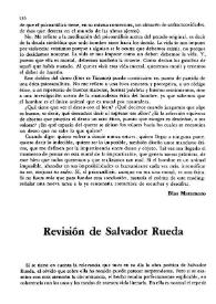 Revisión de Salvador Rueda / Antonio Romero Márquez  | Biblioteca Virtual Miguel de Cervantes