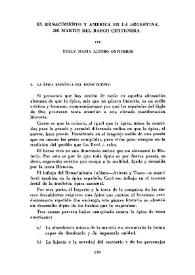 El Renacimiento y América en "La Argentina", de Martín del Barco Centenera / por Dolly María Lucero Ontiveros | Biblioteca Virtual Miguel de Cervantes