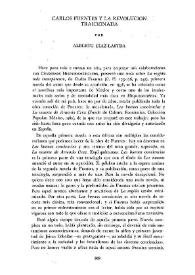 Carlos Fuentes y la revolución traicionada / Alberto Díaz-Lastra | Biblioteca Virtual Miguel de Cervantes