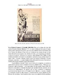 Casa Editorial Santarén (Valladolid, 1800-1961) [Semblanza] / Marta Olivas | Biblioteca Virtual Miguel de Cervantes