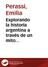Explorando la historia argentina a través de un mito italiano: la "Máscara sarda" de Luisa Valenzuela / Emilia Perassi | Biblioteca Virtual Miguel de Cervantes