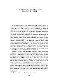 El tiempo en "Ocho siete seis", de Antonio Ferres / Byron P. Palls | Biblioteca Virtual Miguel de Cervantes