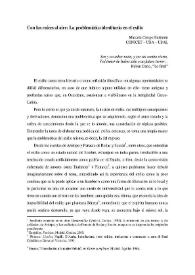 Con las raíces al aire: La problemática identitaria en el exilio / Marcela Crespo Buiturón | Biblioteca Virtual Miguel de Cervantes