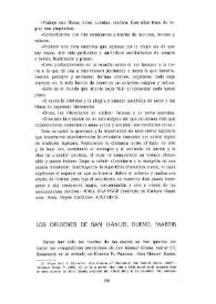 Los orígenes de "San Manuel Bueno, mártir" / Rosendo Díez-Peterson | Biblioteca Virtual Miguel de Cervantes