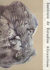 Revista Instituto de Estudios Alicantinos. Época II, núm. 40, septiembre-diciembre 1983 | Biblioteca Virtual Miguel de Cervantes