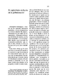 El capitalismo en la era de la globalización / Jorge Andrade | Biblioteca Virtual Miguel de Cervantes