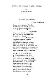 "Navidad de Caracas" y otros poemas / Leopoldo Panero | Biblioteca Virtual Miguel de Cervantes