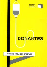 Donantes / Antonio Cremades | Biblioteca Virtual Miguel de Cervantes