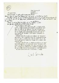 Carta de Luis Cernuda a Camilo José Cela. México, 1 de febrero de 1961
 | Biblioteca Virtual Miguel de Cervantes