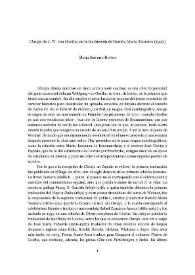 "Clavijo" de J.W. von Goethe, en la traducción de Ramón María Tenreiro (1920) / Elena Serrano-Bertos | Biblioteca Virtual Miguel de Cervantes