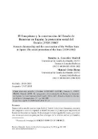 El franquismo y la construcción del Estado del bienestar en España: la protección social del Estado (1939-1986) / Damián A. González Madrid y Manuel Ortiz Heras | Biblioteca Virtual Miguel de Cervantes