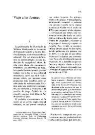 Viaje a las fuentes / Jordi Doce | Biblioteca Virtual Miguel de Cervantes