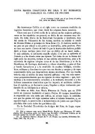Doña María Francisca de Isla y su romance en gallego con el cura de Fruime
 / Carlos Martínez-Barreito | Biblioteca Virtual Miguel de Cervantes