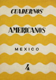 Cuadernos americanos. Año XXII, vol. CXXIX, núm. 4, julio-agosto de 1963 | Biblioteca Virtual Miguel de Cervantes