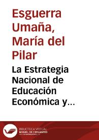 La Estrategia Nacional de Educación Económica y Financiera (ENEEF): una propuesta de implantación en Colombia | Biblioteca Virtual Miguel de Cervantes