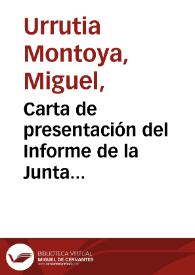 Carta de presentación del Informe de la Junta Directiva al Congreso de la República, julio 2003 | Biblioteca Virtual Miguel de Cervantes