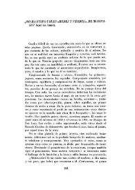 ¿No ha visto usted "Redes y verdes", de Mampaso? / Rafael Santos Torroella | Biblioteca Virtual Miguel de Cervantes