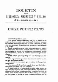 Enrique Menéndez Pelayo / Alfonso Ortiz de La Torre | Biblioteca Virtual Miguel de Cervantes