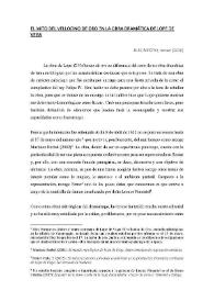 El mito del "Vellocino de oro" en la obra dramática de Lope de Vega / Ismael Ruiz Arroyo | Biblioteca Virtual Miguel de Cervantes