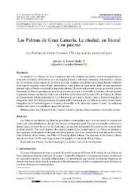 Las Palmas de Gran Canaria. La ciudad, su litoral y su puerto / Antonio A. Ramón Ojeda y Alejandro González Morales | Biblioteca Virtual Miguel de Cervantes