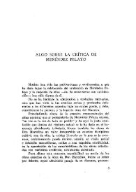 Algo sobre la crítica de Menéndez Pelayo / Luis de Escalante | Biblioteca Virtual Miguel de Cervantes