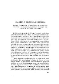 El "Hero y Leandro", de Pereda: historia y crítica de un fragmento de novela con fotocopia y traslado del manuscrito y cotejos textuales de ediciones anteriores / Anthony H. Clarke | Biblioteca Virtual Miguel de Cervantes