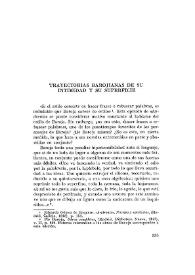 Trayectorias barojianas de su intimidad y su superficie / Matías Montes Huidobro | Biblioteca Virtual Miguel de Cervantes