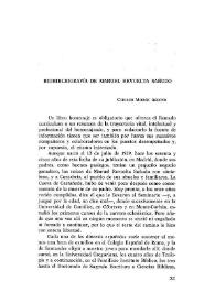 Bibliografía de Manuel Revuelta Sañudo / Ciriaco Morón Arroyo | Biblioteca Virtual Miguel de Cervantes