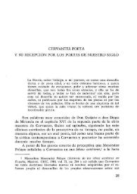 Cervantes poeta y su recepción por los poetas de nuestro siglo / Francisco Javier Díez De Revenga | Biblioteca Virtual Miguel de Cervantes