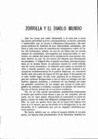Zorrilla y "El Diablo Mundo" / Alberto López Argüello | Biblioteca Virtual Miguel de Cervantes