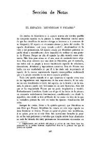 El espacio: Mondrian y Picasso / por Darío Suro | Biblioteca Virtual Miguel de Cervantes