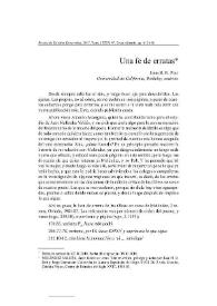Una fe de erratas / John H. R. Polt | Biblioteca Virtual Miguel de Cervantes