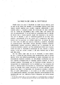 La vuelta de José A. Goytisolo / Jorge Rodríguez Padrón | Biblioteca Virtual Miguel de Cervantes