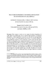 Francoist repression and moral reparation in the theatre of Laila Ripoll / Raquel García-Pascual | Biblioteca Virtual Miguel de Cervantes