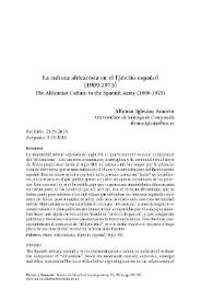 La cultura africanista en el Ejército español (1909-1975)  / Alfonso Iglesias Amorín  | Biblioteca Virtual Miguel de Cervantes