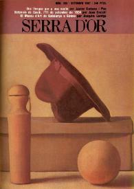 Serra d'Or. Any XXIX, núm. 335, setembre 1987 | Biblioteca Virtual Miguel de Cervantes