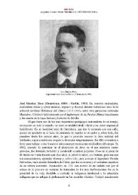 José Sánchez Rosa [editor] (Grazalema, 1864 - Sevilla, 1936) [Semblanza] / Alejandro Civantos Urrutia | Biblioteca Virtual Miguel de Cervantes